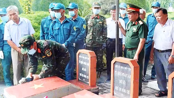 Lâm Đồng đẩy mạnh tìm kiếm, xác định danh tính hài cốt liệt sĩ