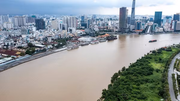 Một góc Thành phố Hồ Chí Minh. 