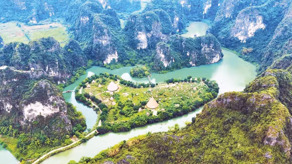 Vẻ đẹp Tràng An làm nên sức hút điện ảnh Ninh Bình (Ảnh Di sản Tràng An)