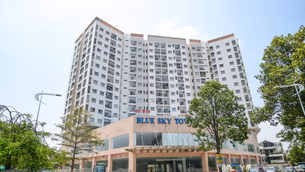 Một dự án nhà ở xã hội tại phường Bình Trưng.