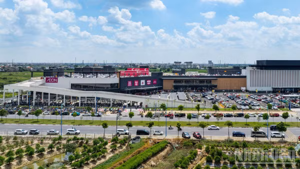 Một góc Trung tâm thương mại Aeon Hải Dương. (Ảnh: LÊ NGUYỄN)