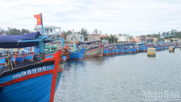 Tàu cá của ngư dân Quảng Ngãi (Ảnh minh họa).