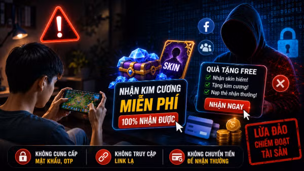 Cẩn trọng với quà tặng game miễn phí nhằm vào học sinh, sinh viên.