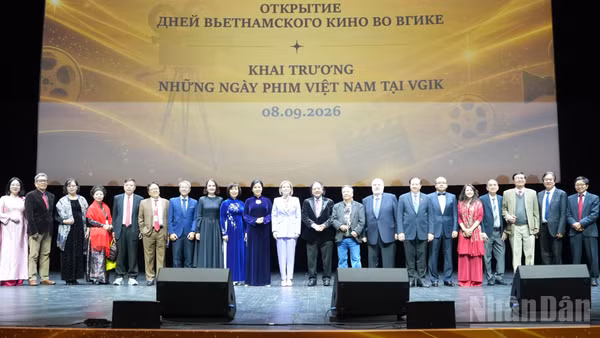 Khai trương những ngày phim Việt Nam tại VGIK.