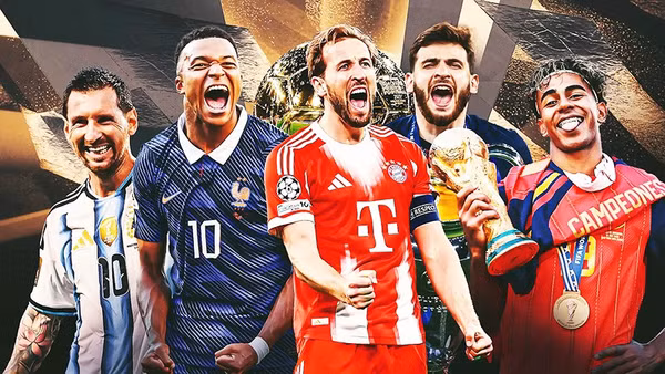 Những cầu thủ được xem là ứng viên hàng đầu cho danh hiệu Quả bóng vàng 2026.