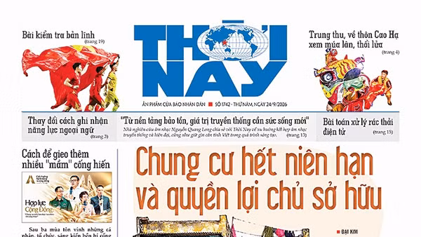 Đón đọc Thời Nay số 1742, phát hành thứ năm, ngày 24/9