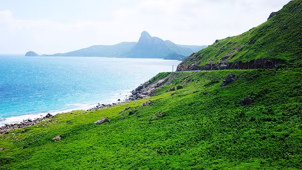 Không khí trên đảo trong lành, được ví như thiên đường nghỉ dưỡng.