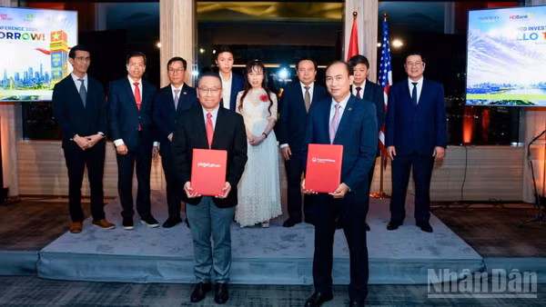 Vietjet và Pratt & Whitney trao hợp tác về phát triển năng lực MRO động cơ thế hệ mới tại Việt Nam. (Ảnh: DƯƠNG KIỀU)