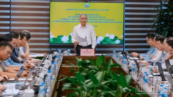 Tập đoàn Công nghiệp Than-Khoáng sản Việt Nam (TKV) triển khai Kết luận của Tổng Bí thư, Chủ tịch nước Tô Lâm và nhiệm vụ Thủ tướng Chính phủ giao về tái cơ cấu TKV và Chiến lược phát triển TKV giai đoạn 2026-2030, định hướng sau năm 2030. (Ảnh: HOÀNG NAM)