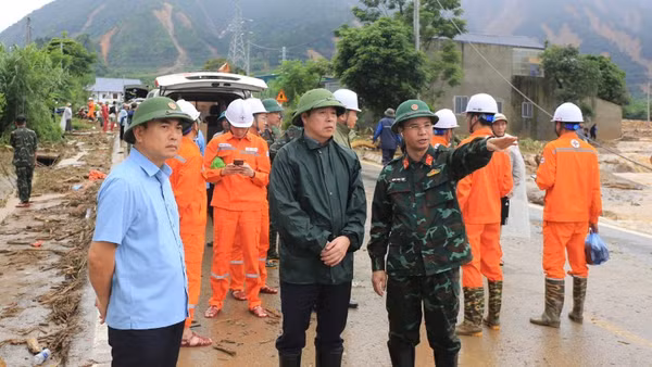 Chủ tịch tỉnh Lai Châu trực tiếp chỉ đạo khắc phục hậu quả mưa lũ tại Mường Than.