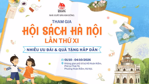 Poster Hội Sách Hà Nội 2026.