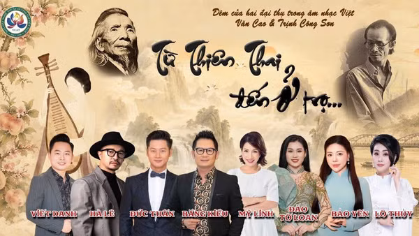 Poster chương trình “Từ Thiên thai đến Ở trọ…”. (Ảnh: Ban tổ chức)