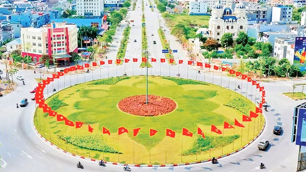 Diện mạo đô thị Hải Phòng ngày càng khang trang, hiện đại.