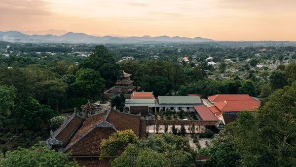 Tổ đình Thiền Tôn đang lưu giữ nhiều di sản tư liệu Hán Nôm cổ. (Ảnh: PHÙNG QUỐC ANH)