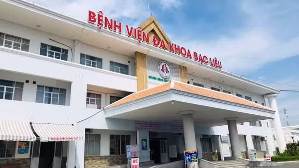 Bệnh viện đa khoa Bạc Liêu thuộc tỉnh Cà Mau. (Ảnh: TRỌNG DUY)
