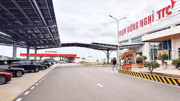 Trạm dừng nghỉ Km 205 (dự án thành phần Vĩnh Hảo-Phan Thiết).