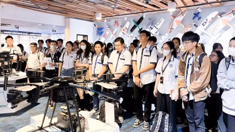 CT Innovation Hub 4.0 trở thành điểm đến học hỏi của người trẻ.