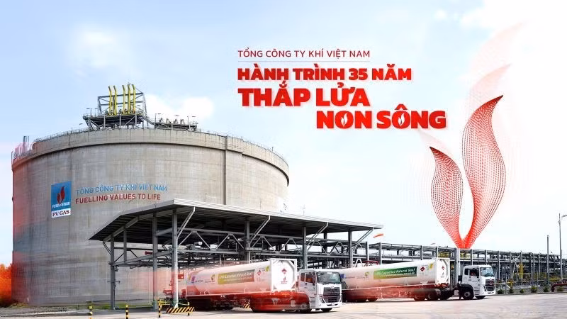 PV GAS đã hoàn chỉnh chuỗi cung ứng khí thiên nhiên bằng đường ống, đường thủy, đường bộ và đường sắt