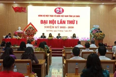 Đại hội Đảng bộ Mặt trận Tổ quốc Việt Nam tỉnh Lai Châu lần thứ nhất.