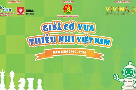 Giải Cờ vua thiếu nhi Việt Nam năm học 2025-2026 sẽ được ứng dụng công nghệ AI.
