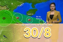 [Video] Dự báo thời tiết đêm nay và ngày mai 30/8/2025: Áp thấp nhiệt đới có khả năng mạnh lên thành bão