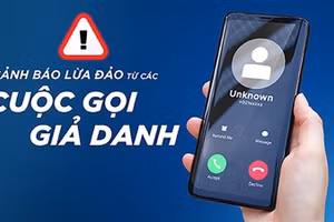 Người dân cần cảnh giác với các cuộc gọi giả mạo người thân, cơ quan chức năng.