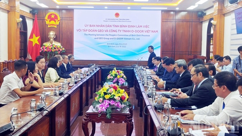 Quang cảnh buổi lễ.