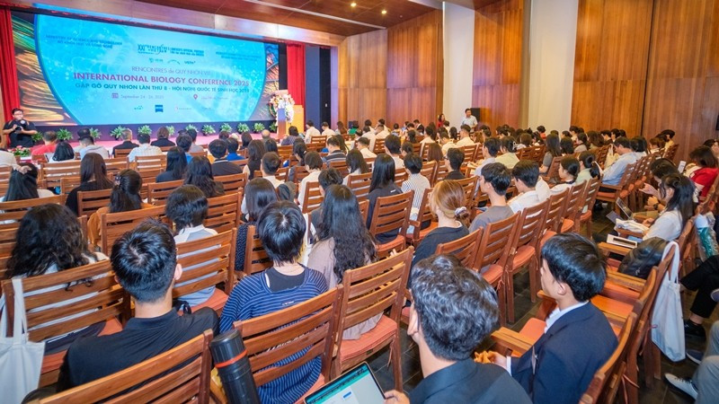 Hội nghị có sự tham dự của nhiều nhà khoa học trên thế giới.