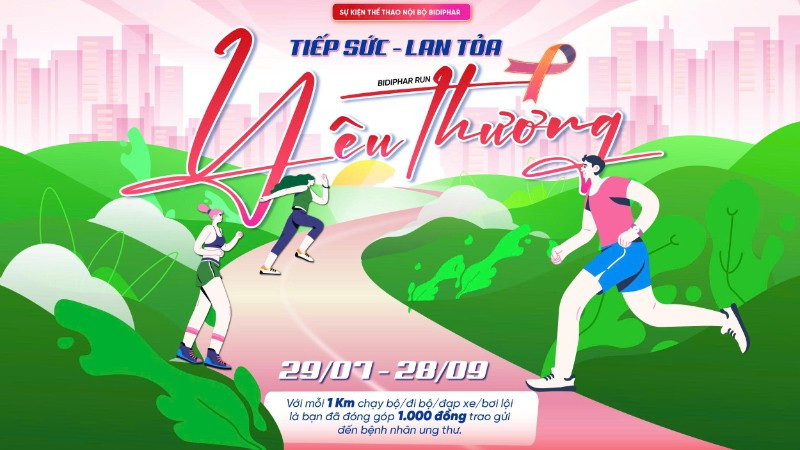 Giải đấu không đơn thuần là một cuộc thi thể thao, mà là nơi từng bước chân trở thành nhịp đập yêu thương.
