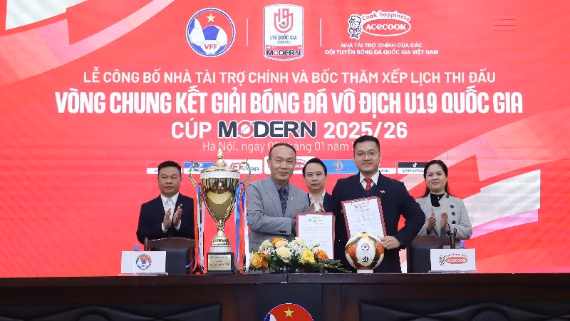 Lễ công bố được tổ chức vào sáng 9/1, tại Hà Nội.