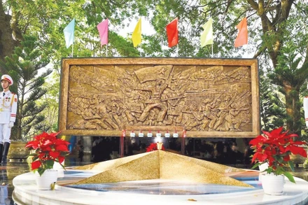 Bia tưởng niệm các liệt sĩ Biệt động Sài Gòn-Gia Định.