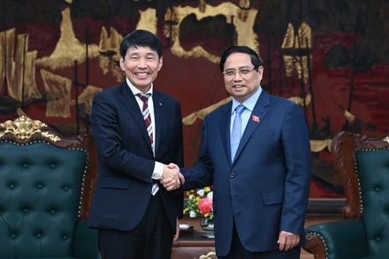 Thủ tướng Phạm Minh Chính tiếp ông Yamamoto Ichita, Thống đốc tỉnh Gunma(Nhật Bản).