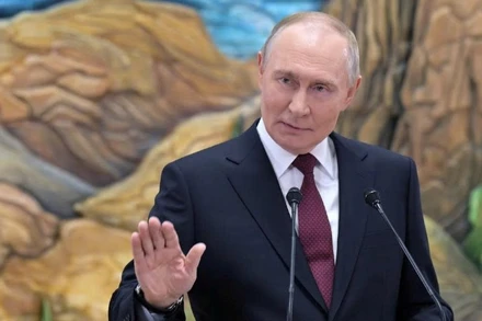 Tổng thống Nga khẳng định sẵn sàng thảo luận về kế hoạch hòa bình. (Ảnh: ĐIỆN KREMLIN)