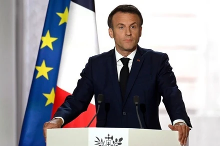 Tổng thống Emmanuel Macron. (Ảnh: THX)