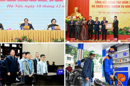 Tin nổi bật ngày 18/12: Thủ tướng chủ trì hội nghị sơ kết triển khai Nghị quyết 57-NQ/TW; Giá xăng về dưới 20.000 đồng một lít