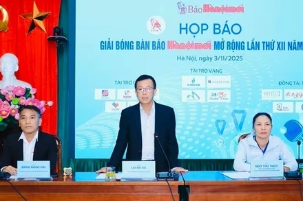 Ban Tổ chức họp báo tại Hà Nội chiều 3/11