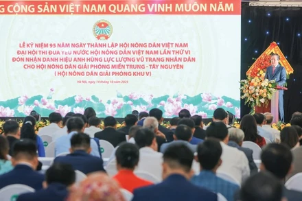 Lễ kỷ niệm 95 năm Ngày thành lập Hội Nông dân Việt Nam (14/10/1930-14/10/2025) và Đại hội thi đua yêu nước Hội Nông dân Việt Nam lần thứ VI.