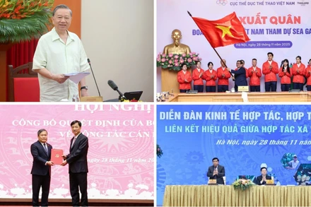 Tin nổi bật ngày 28/11: Kết luận của Tổng Bí thư về chăm sóc và bảo vệ trẻ em có hoàn cảnh đặc biệt; Bộ Chính trị, Ban Bí thư ban hành Kết luận về hoạt động bộ máy hệ thống chính trị và chính quyền địa phương 2 cấp; Đoàn Thể thao Việt Nam xuất quân tham dự SEA Games 33