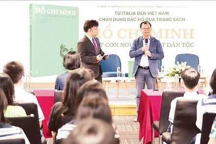 Buổi ra mắt cuốn sách “Hồ Chí Minh - một con người và một dân tộc” nhân kỷ niệm 135 năm Ngày sinh Chủ tịch Hồ Chí Minh vào tháng 5 vừa qua.