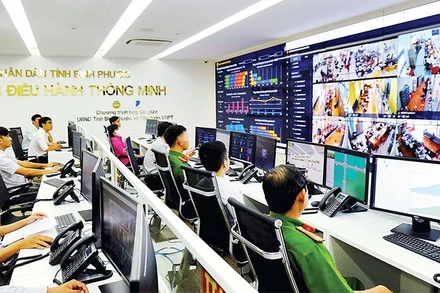 Trung tâm điều hành thông minh tại phường Bình Phước, tỉnh Đồng Nai.