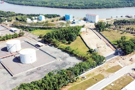 Đường liên cảng kết nối từ Khu công nghiệp Ông Kèo đến đường vào cảng Việt Thuận Thành.