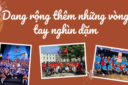 Dang rộng thêm những vòng tay nghìn dặm