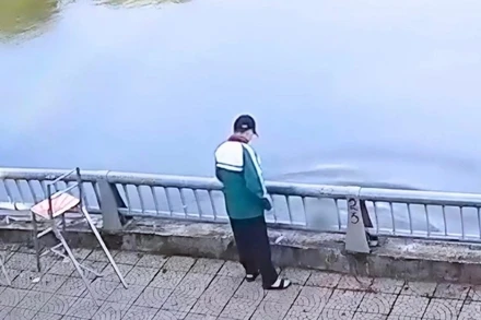 Hiện trường xảy ra vụ việc. (Ảnh: CTV)