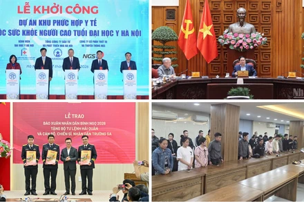 Tin nổi bật ngày 17/1: Tổng Bí thư dự lễ khởi công Dự án khu phức hợp y tế-chăm sóc sức khỏe người cao tuổi Đại học Y Hà Nội; Báo Nhân Dân trao 5.000 số báo Xuân Bính Ngọ tặng cán bộ, chiến sĩ biên giới, hải đảo