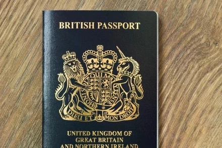 Hộ chiếu Anh. (Nguồn: 123RF)