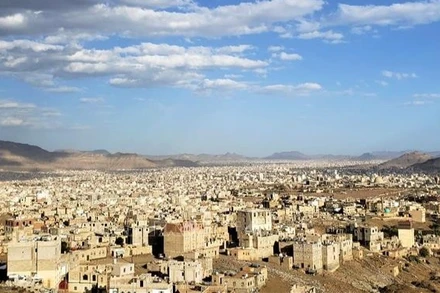 Toàn cảnh thủ đô Sanaa, Yemen. (Ảnh: THX/TTXVN)