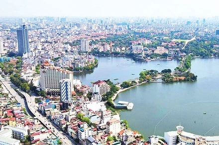 Cây xanh, mặt nước là điểm nhấn có giá trị đặc biệt đối với đô thị.