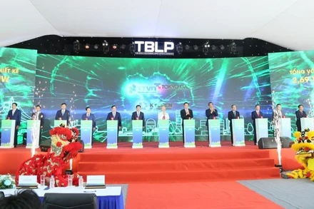 Lễ khởi công nhà máy nhiệt điện LNG Thái Bình, tỉnh Hưng Yên.