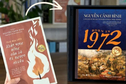 Sách "Sinh năm 1972" bản tiếng Anh vừa ra mắt bạn đọc quốc tế.