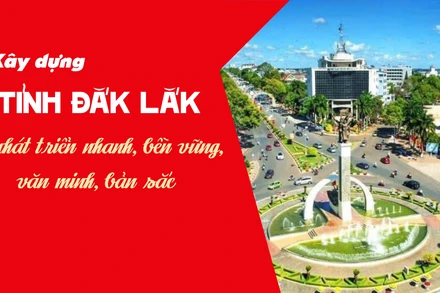 Xây dựng tỉnh Đắk Lắk phát triển nhanh, bền vững, văn minh, bản sắc